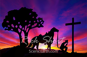 The Cowboy at The Cross